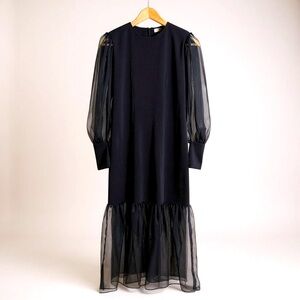 Vintage Silk Hoffman Designer Dress